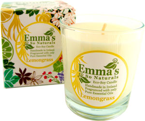 Emma's So Naturals Lemongrass Tumbler & Box