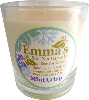 Emma's So Naturals Mint Crisp Glass Tumbler