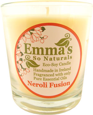 Emma's so Naturals Neroli Tumbler Glass Candle