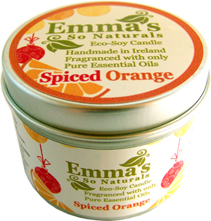 Emma's So Naturals Spiced Orange Tin