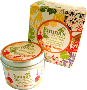 Emma's So Naturals Spiced Orange Tumbler & Tin
