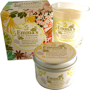 Emma's So Naturals Wonderland Glass Tumbler, Box & Tin