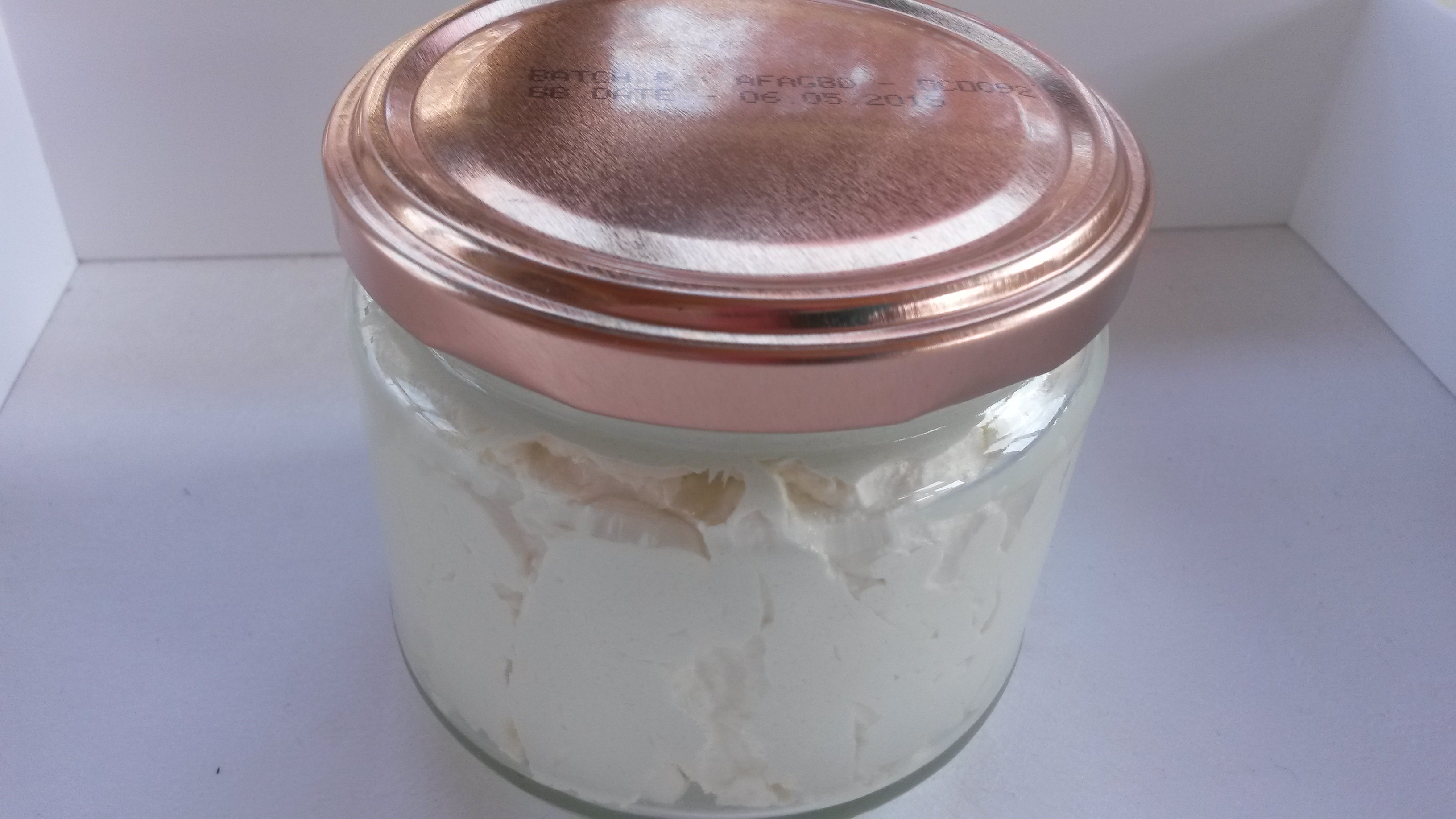 Emma’s So Naturals Handmade Skincare Whipped Body Butter Jar