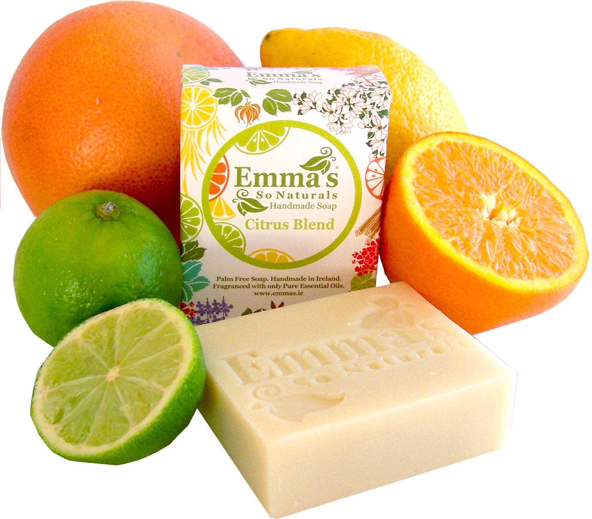 Emma's Citrus Fruits Soap & Box