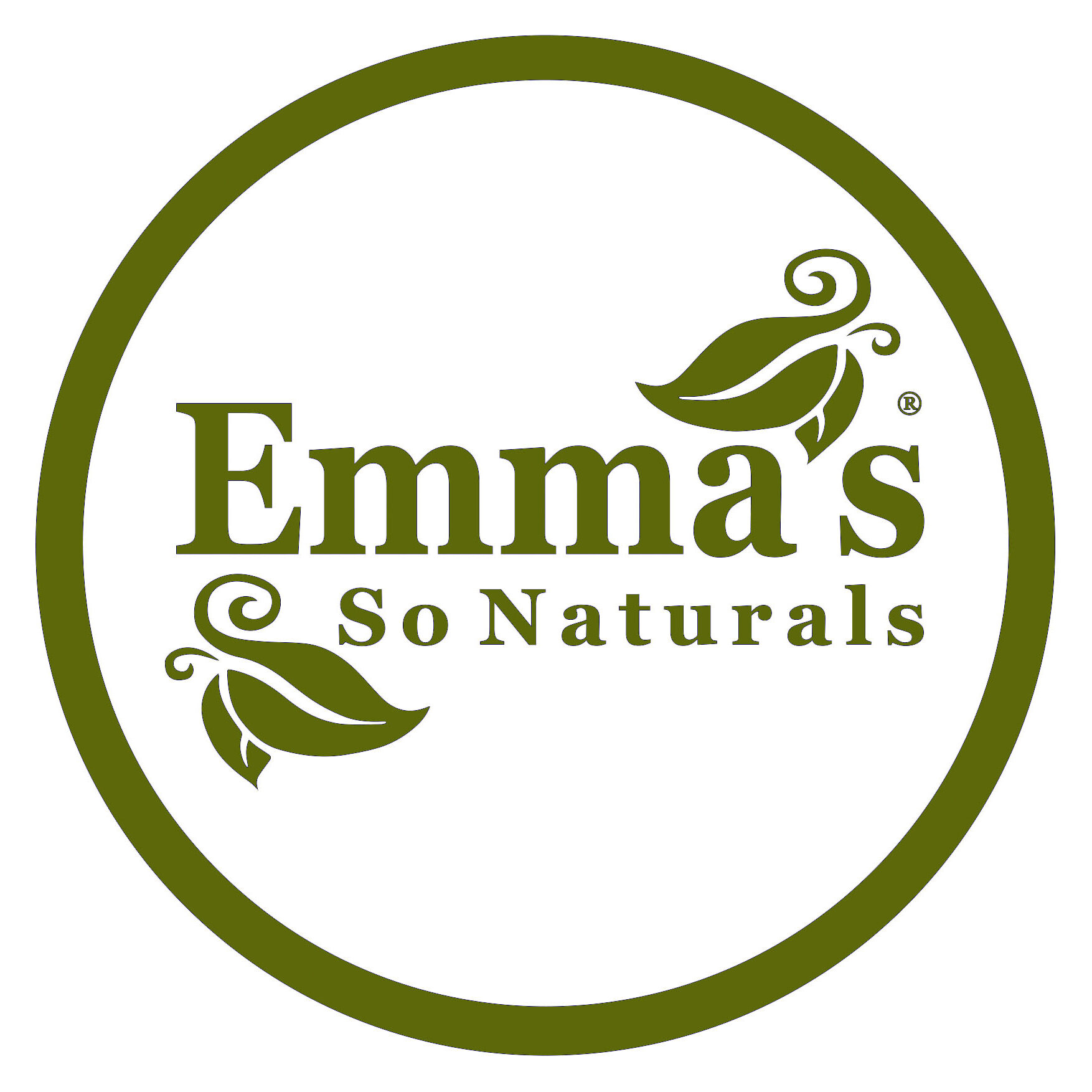 Emma's So Naturals Logo in Circle 2019